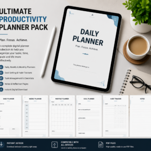 Ultimate Productivity Planner Pack