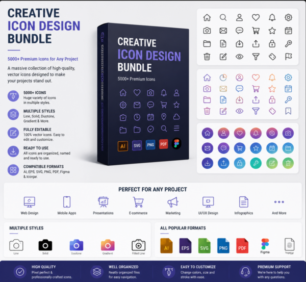 Creative Icon Design Bundle