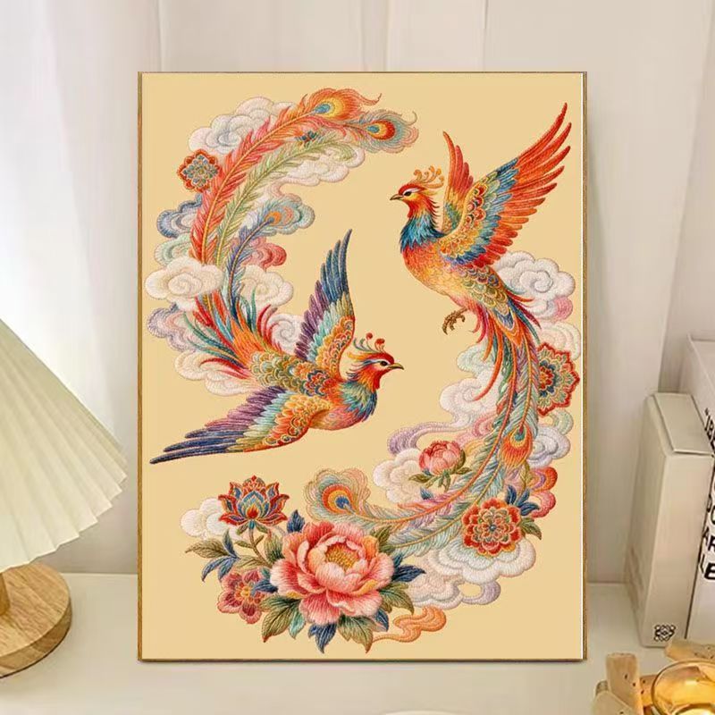 Handcrafted Chinese Embroidery Wall Art - Image 6